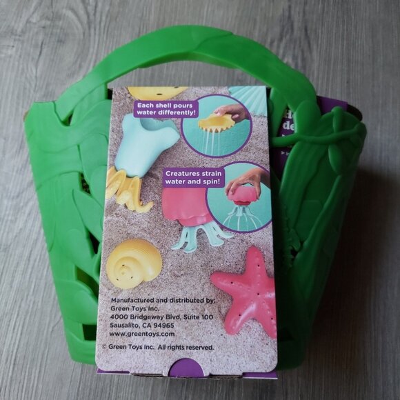 Green Toys DISHWASHER SAFE Bath Toys or Basket of Water Beach Toys - Picture 2 of 4